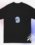 Blue science biology cell graphic design unisex t-shirt