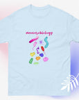 Meow-crobiology biology funny graphic science unisex t-shirt