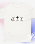 BOO science periodic table Halloween unisex T-shirt