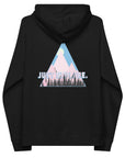 Just Explore. Seeker Organic Cotton Raglan Hoodie