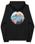 Just Tour. Seeker Organic Cotton Raglan Hoodie