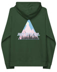 Just Explore. Seeker Organic Cotton Raglan Hoodie