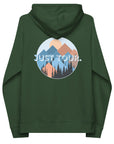 Just Tour. Seeker Organic Cotton Raglan Hoodie