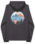 Just Tour. Seeker Organic Cotton Raglan Hoodie