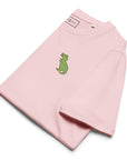 T-Rex Snap Dancin' In The Wild Organic Cotton Embroidered T-Shirt