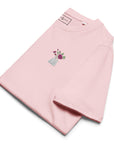 Peony Garden Dystopia Organic Cotton Embroidered T-Shirt