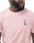 Daisy Garden Dystopia Organic Cotton Embroidered T-Shirt