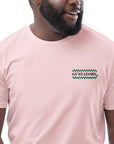 GUSTATORY Have A Good Day Organic Cotton Embroidered T-Shirt