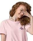 Scorpion Knittin' Up In The Wild Organic Cotton Embroidered T-Shirt
