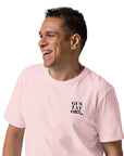 GUSTATORY Edinburgh Coffee Scene Organic Cotton Embroidered T-Shirt