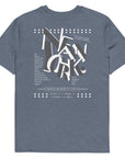 GUSTATORY New York Coffee Scene Organic Cotton Embroidered T-Shirt