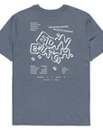 GUSTATORY Edinburgh Coffee Scene Organic Cotton Embroidered T-Shirt