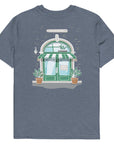 GUSTATORY Coffee & Chats Organic Cotton Embroidered T-Shirt