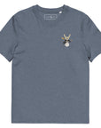 The Drummer Monkey Organic Cotton Embroidered T-Shirt
