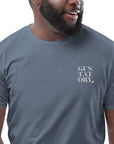 GUSTATORY Berlin Coffee Scene Organic Cotton Embroidered T-Shirt