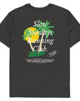 Palm Tree Slow Sundays Running Club Organic Cotton T-Shirt