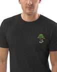 Bonsai Garden Dystopia Organic Cotton Embroidered T-Shirt