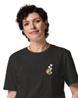 Tulip Garden Dystopia Organic Cotton Embroidered T-Shirt