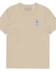 Polar Bear Day Out In The Wild Organic Cotton Embroidered T-Shirt