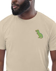 T-Rex Snap Dancin' In The Wild Organic Cotton Embroidered T-Shirt