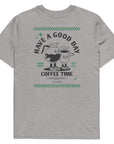 GUSTATORY Have A Good Day Organic Cotton Embroidered T-Shirt