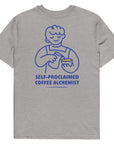 GUSTATORY Coffee Alchemist Organic Cotton Embroidered T-Shirt