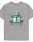 GUSTATORY Coffee & Chats Organic Cotton Embroidered T-Shirt