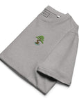 Bonsai Garden Dystopia Organic Cotton Embroidered T-Shirt