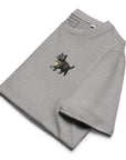 Cool Cat Actual Life Organic Cotton Embroidered T-Shirt