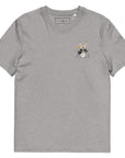 The Drummer Monkey Organic Cotton Embroidered T-Shirt