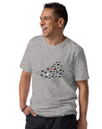Fish Where's William Going? Organic Cotton T-Shirt