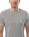 Polar Bear Day Out In The Wild Organic Cotton Embroidered T-Shirt