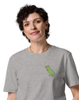 T-Rex Snap Dancin' In The Wild Organic Cotton Embroidered T-Shirt