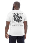 GUSTATORY New York Coffee Scene Organic Cotton Embroidered T-Shirt