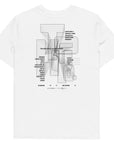 GUSTATORY Tokyo Coffee Scene Organic Cotton Embroidered T-Shirt