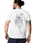 GUSTATORY Tokyo Coffee Scene Organic Cotton Embroidered T-Shirt