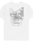 GUSTATORY London Coffee Scene Organic Cotton Embroidered T-Shirt