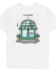 GUSTATORY Coffee & Chats Organic Cotton Embroidered T-Shirt