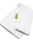 T-Rex Snap Dancin' In The Wild Organic Cotton Embroidered T-Shirt