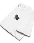 Cool Cat Actual Life Organic Cotton Embroidered T-Shirt