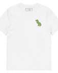 T-Rex Snap Dancin' In The Wild Organic Cotton Embroidered T-Shirt