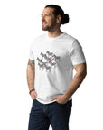 Zebra Where's William Going? Organic Cotton T-Shirt