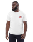 Think Ocean Octopus Pixel Art Organic Cotton T-Shirt