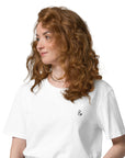 Ampersand Signature Organic Cotton Embroidered T-Shirt