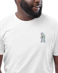 Polar Bear Day Out In The Wild Organic Cotton Embroidered T-Shirt