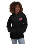 Think Ocean Polar Bear Pixel Art Cotton Blend Hoodie