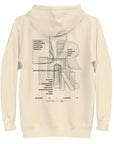 GUSTATORY Berlin Coffee Scene Cotton Blend Embroidered Hoodie