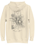 GUSTATORY Amsterdam Coffee Scene Cotton Blend Embroidered Hoodie