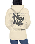 GUSTATORY New York Coffee Scene Cotton Blend Embroidered Hoodie