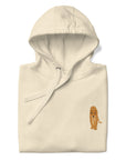 Think Ocean Leopard Aspirations Cotton Blend Embroidered Hoodie